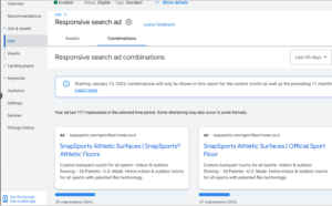 Combination Reports